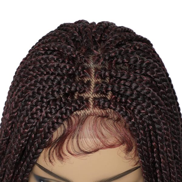 Braided Hair Wigs, Freeflower 30” Pure Handmade Box Braided Synthetic Hair