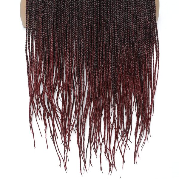 Braided Hair Wigs, Freeflower 30” Pure Handmade Box Braided Synthetic Hair