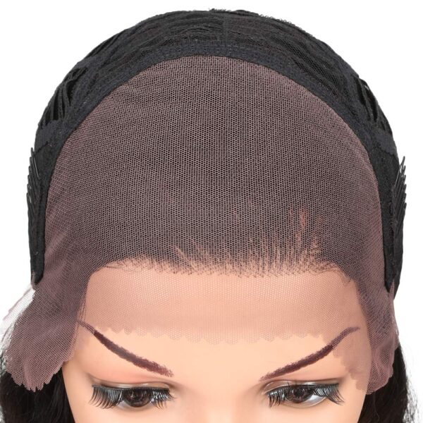 13x4 Lace Frontal Wigs 26" Deep Curly Wavy Wigs High Temperature Synthetic Wigs