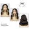 Short Bob Wavy Wig for Women Lace Front Wigs T Lace Wigs Heat Resistant Fiber