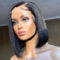 Glueless 5×5 HD Lace Closure Wigs Short Bob Human Hair Wigs