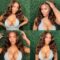 Glueless Light Brown Body Wave 4x4 13x4 13x6 HD Lace Front Wigs Human Hair 180% Density