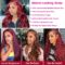 99j Red Burgundy Body Wave 4x4 13x4 13x6 HD Lace Front Wigs Human Hair 180% Density