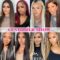 Straight Clip in Hair Extensions Real Human Hair Extensions for Women Full Head