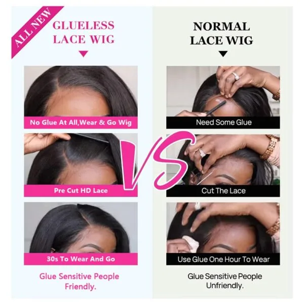 wear_go_hair_wigs_water_8 Wear and Go Glueless Wigs Human Hair Short Bob Wig Deep Water Wave 4x4 Lace Closure Hair Wigs